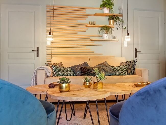 Emilie Minebois, grunnlegger av Emicasa Interiors-atelieret i Valbonne.
